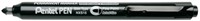 Viltstift Pentel NXS15 1mm zwart 1 Stuk