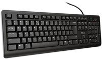 Toetsenbord Trust Primo QWERTY zwart 1 Stuk-2
