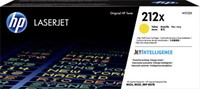 Tonercartridge HP W2122X 212X geel 1 Stuk