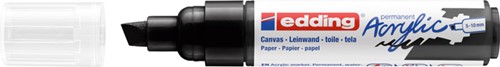 Acrylmarker edding e-5000 breed zwart 1 Stuk