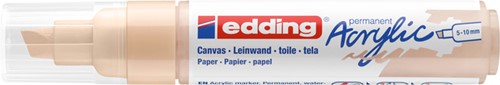 Acrylmarker edding e-5000 breed warm beige 1 Stuk-2
