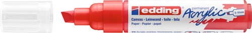 Acrylmarker edding e-5000 breed verkeersrood 1 Stuk