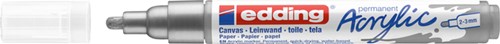 Acrylmarker edding e-5100 M zilver 1 Stuk