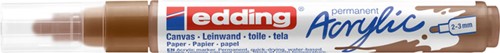 Acrylmarker edding e-5100 M hazelnoot 1 Stuk-2