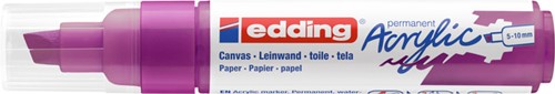 Acrylmarker edding e-5000 breed bessenrood 1 Stuk-2