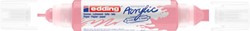 Acrylmarker edding e-5400 3D double liner mauve 1 Stuk