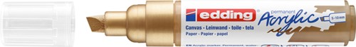Acrylmarker edding e-5000 breed rijkgoud 1 Stuk
