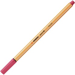 Fineliner STABILO point 88/49 F aardbeienrood 1 Stuk
