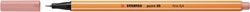 Fineliner STABILO point 88/28 F donkerblush 1 Stuk