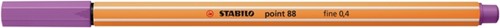 Fineliner STABILO point 88/60 F vergrijsd violet 1 Stuk-2