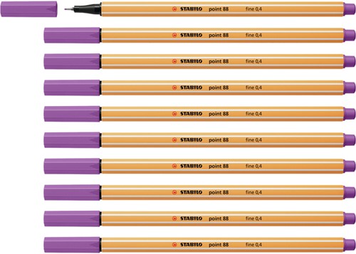 Fineliner STABILO point 88/60 F vergrijsd violet 1 Stuk-3