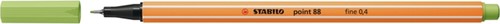 Fineliner STABILO point 88/34 F pistache 1 Stuk