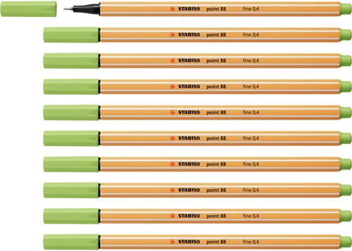 Fineliner STABILO point 88/34 F pistache 1 Stuk-3
