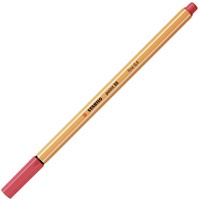 Fineliner STABILO point 88/47 F roestig rood 1 Stuk