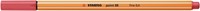 Fineliner STABILO point 88/47 F roestig rood 1 Stuk-2