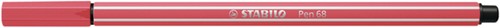 Viltstift STABILO Pen 68/47 M roestig rood 1 Stuk