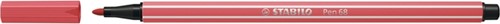 Viltstift STABILO Pen 68/47 M roestig rood 1 Stuk