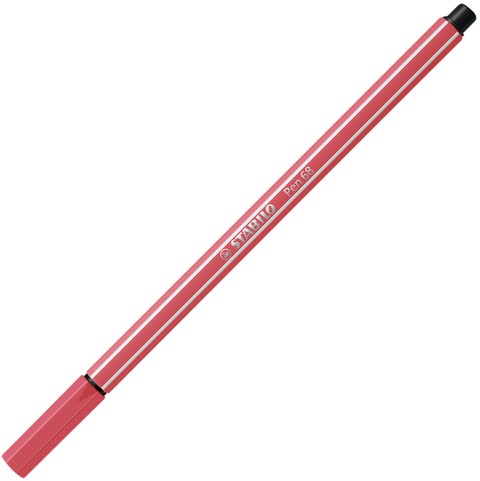 Viltstift STABILO Pen 68/47 M roestig rood 1 Stuk-3
