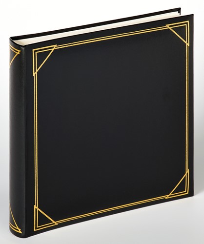 Fotoalbum walther design standaard 30x30cm zwart 1 Stuk