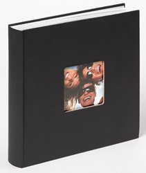 Fotoalbum walther design Fun 30x30cm 50vel zwart 1 Stuk