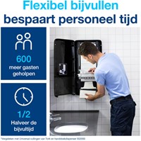 Handdoekdispenser Tork H5 Elevation zwart 1 Stuk-2