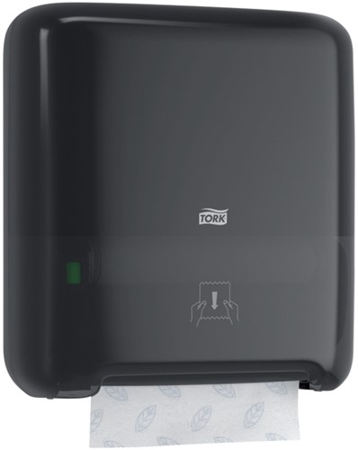 Handdoekroldispenser Tork H1 Elevation Matic zwart 1 Stuk-2
