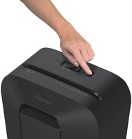 Papiervernietiger Fellowes LX45 4x37mm zwart 1 Stuk-1