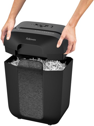 Papiervernietiger Fellowes LX45 4x37mm zwart 1 Stuk-2