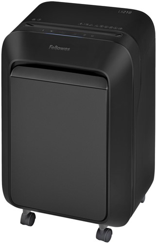 Papiervernietiger Fellowes LX210 4x12mm zwart 1 Stuk