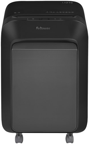 Papiervernietiger Fellowes LX210 4x12mm zwart 1 Stuk-2