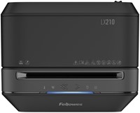 Papiervernietiger Fellowes LX210 4x12mm zwart 1 Stuk-2