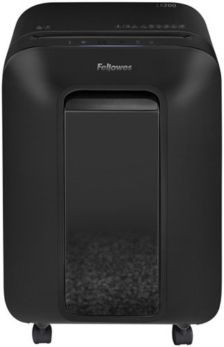 Papiervernietiger Fellowes LX200 4x12mm zwart 1 Stuk-2