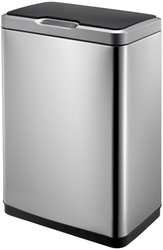 Afvalbak EKO Mirage met sensor 20+20liter RVS mat 1 Stuk-3