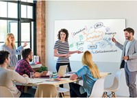 Whiteboard Nobo Impression Pro 40x71cm emaille 1 Stuk-4