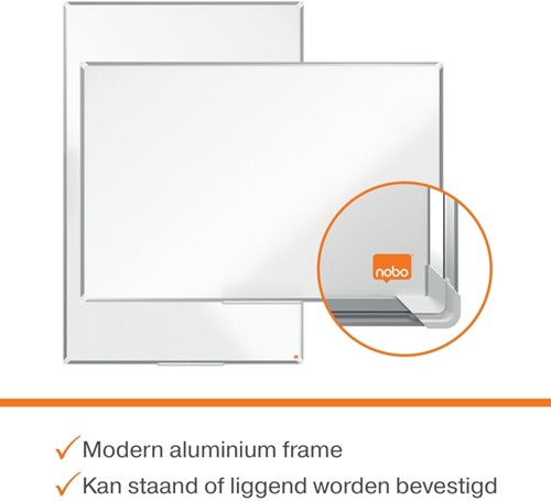 Whiteboard Nobo Premium Plus 90x120cm emaille 1 Stuk-8