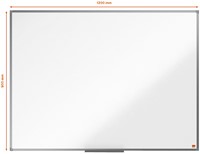 Whiteboard Nobo Essence 90x120cm staal 1 Stuk-2