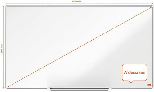Whiteboard Nobo Impression Pro 50x89cm emaille 1 Stuk-2