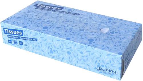 Facial tissues Cleaninq 2laags 100stuks 100 Vel-2