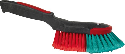 Handborstel Vikan ergo met rubber stootrand 32cm 1 Stuk