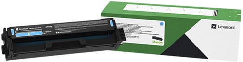 Tonercartridge Lexmark C3220C0 blauw 1 Stuk