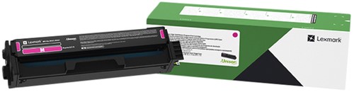 Tonercartridge Lexmark C3220M0 rood 1 Stuk