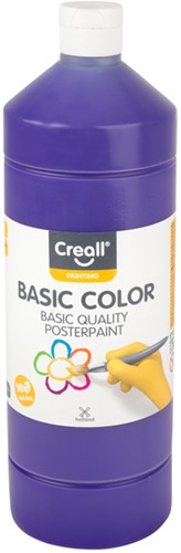 Plakkaatverf Creall basic paars 1000ml 1 Fles