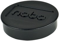 Magneet Nobo 38mm zwart 10 stuks 10 Stuk