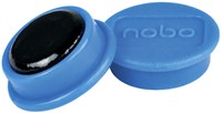 Magneet Nobo 24mm blauw 10 stuks 10 Stuk-3