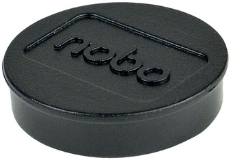 Magneet Nobo 32mm zwart 10 stuks 10 Stuk
