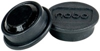 Magneet Nobo 13mm zwart 10 stuks 10 Stuk-3