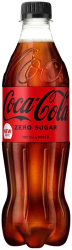 Frisdrank Coca Cola zero petfles 500ml 500 Milliliter