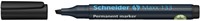 Permanent marker Schneider Maxx 133  1-4mm zwart 1 Stuk