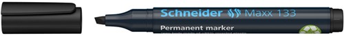 Viltstift Schneider Maxx 133 schuin 1-4mm zwart 1 Stuk