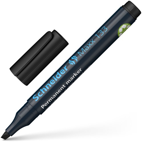 Permanent marker Schneider Maxx 133  1-4mm zwart 1 Stuk-4